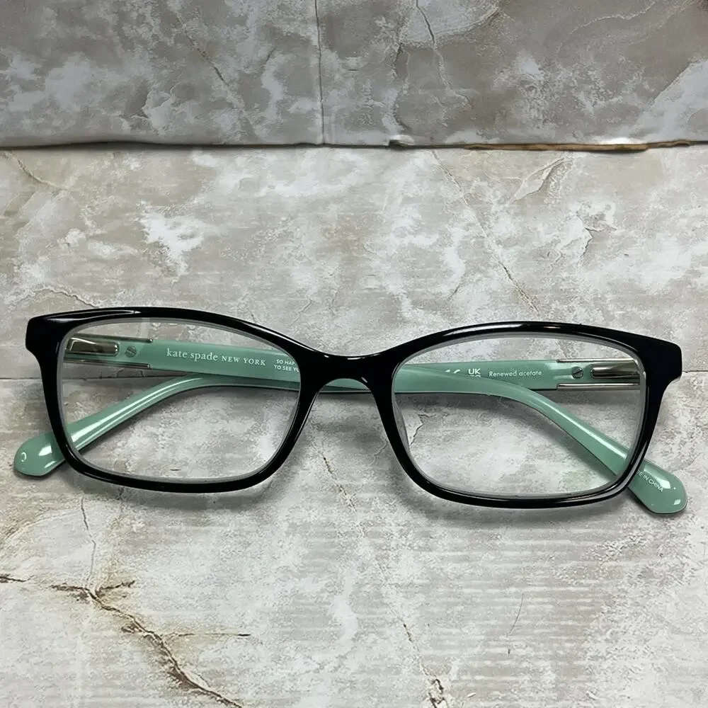 Kate Spade Eyeglasses KS Jackeline 2 7ZJ Blckgreen FRAMES ONLY 52-17-140